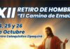 24 al 26 de oct. en Zipaquirá, Retiro Emaús para Hombres
